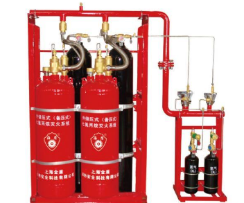東城管網(wǎng)式七氟丙烷滅火系統(tǒng)（外貯壓）-滅火流程